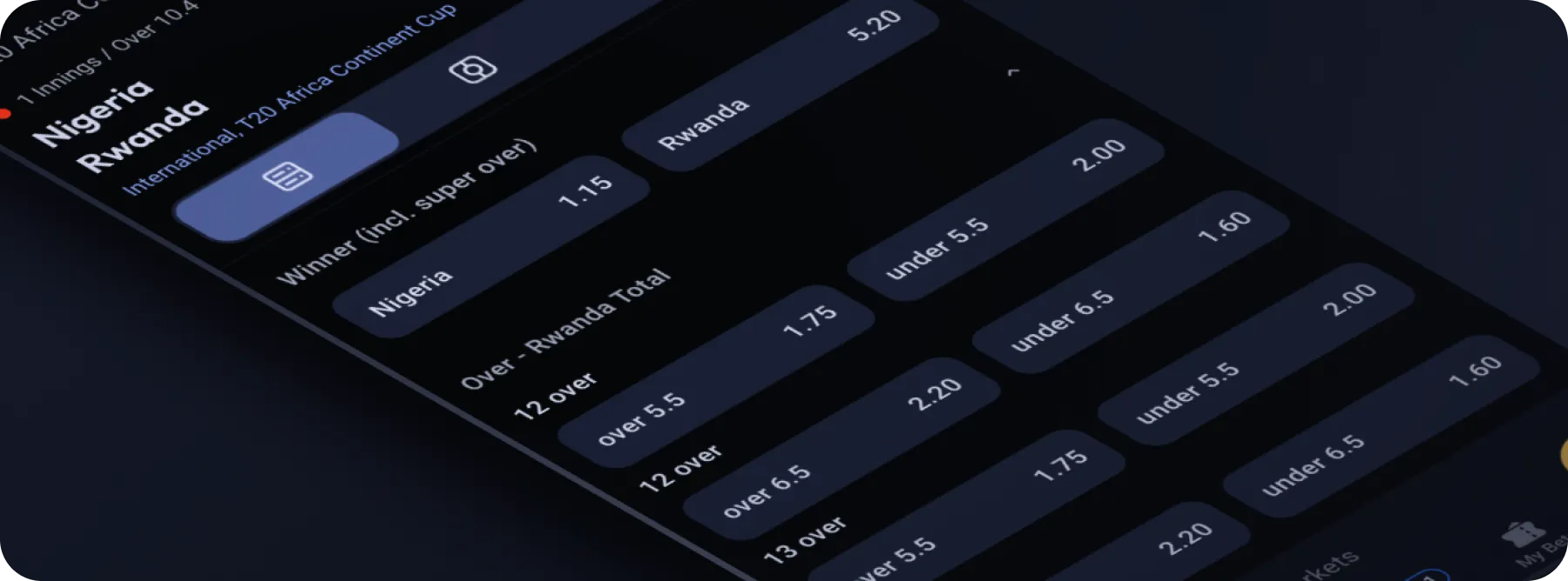 betting on cricket online