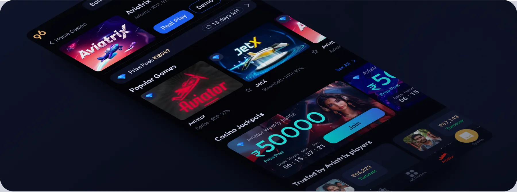 aviatrix odds96